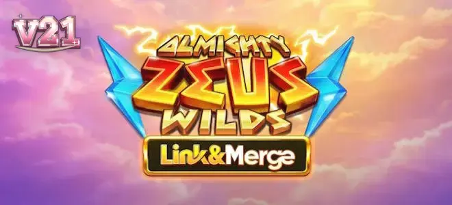 Pemandangan artistik Gunung Olympus dengan elemen petir khas Zeus di latar belakang permainan slot.